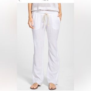 Roxy Oceanside linen blend beach pant